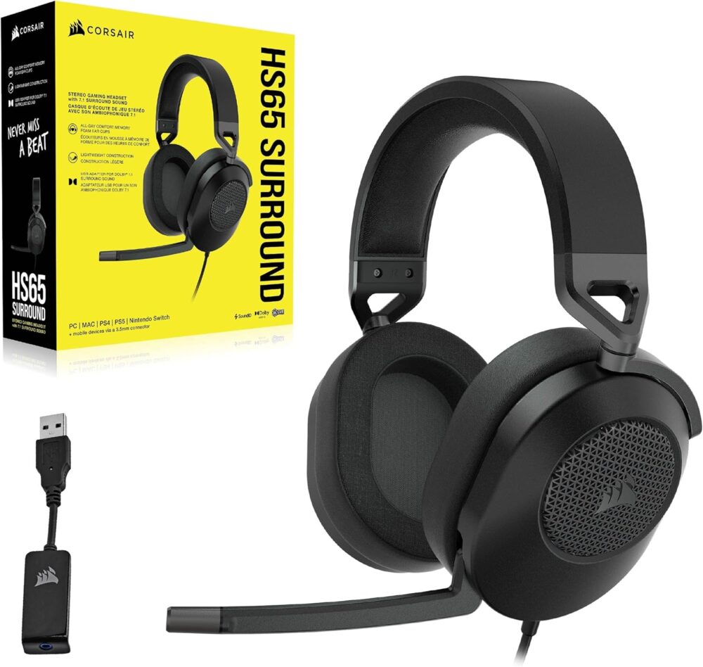 CORSAIR HS65 SURROUND Casque gaming