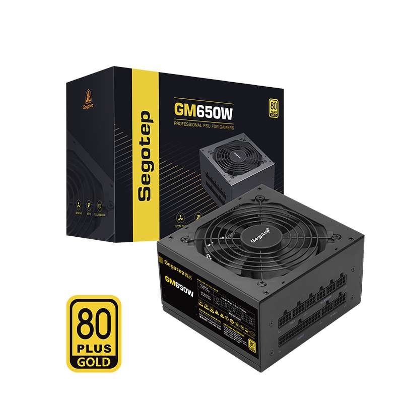 Segotep GM650W-Power Supply 80 Plus Gold