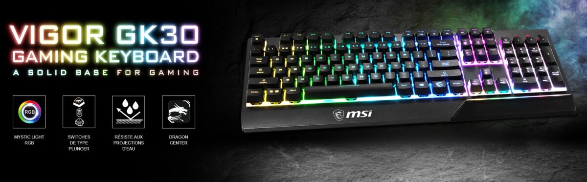MSI Clavier gamer