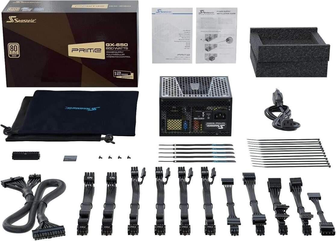Seasonic PRIME GX-650 ATX 80PLUS Gold