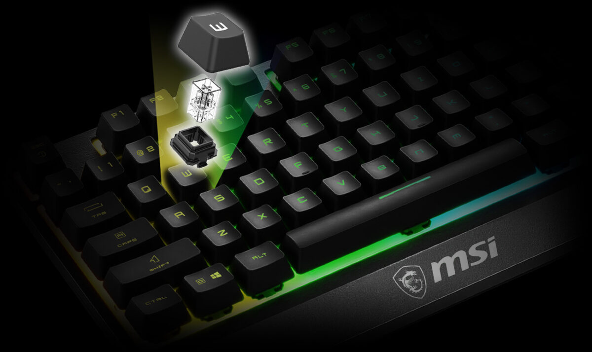 MSI Clavier gamer