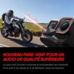Caméra d’action Insta360 Ace Pro 2 avec objectif Leica et écran rabattable.