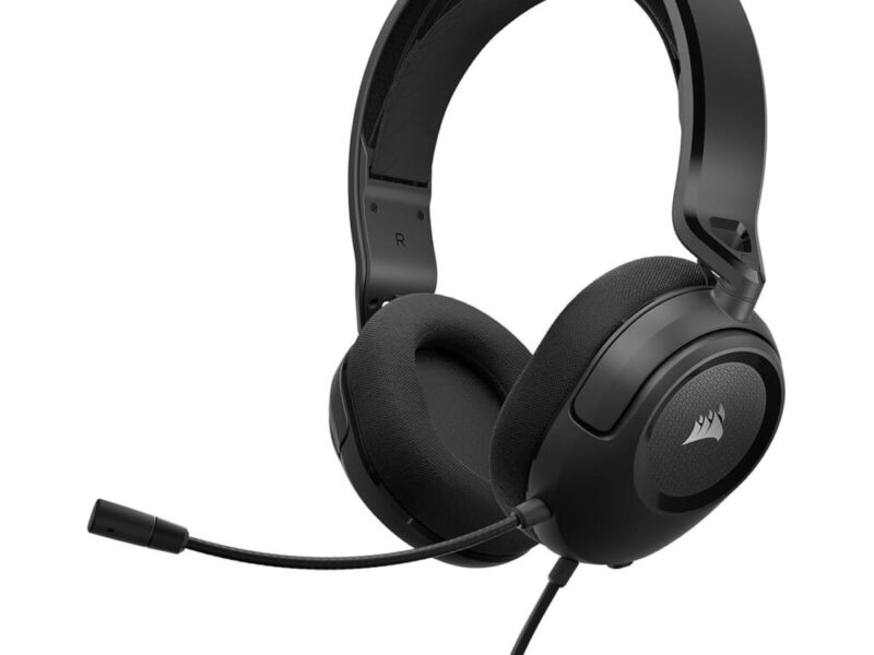 Micro-casque stéréo Corsair HS35 v2 (Noir) avec écouteurs néodyme 50 mm et microphone amovible