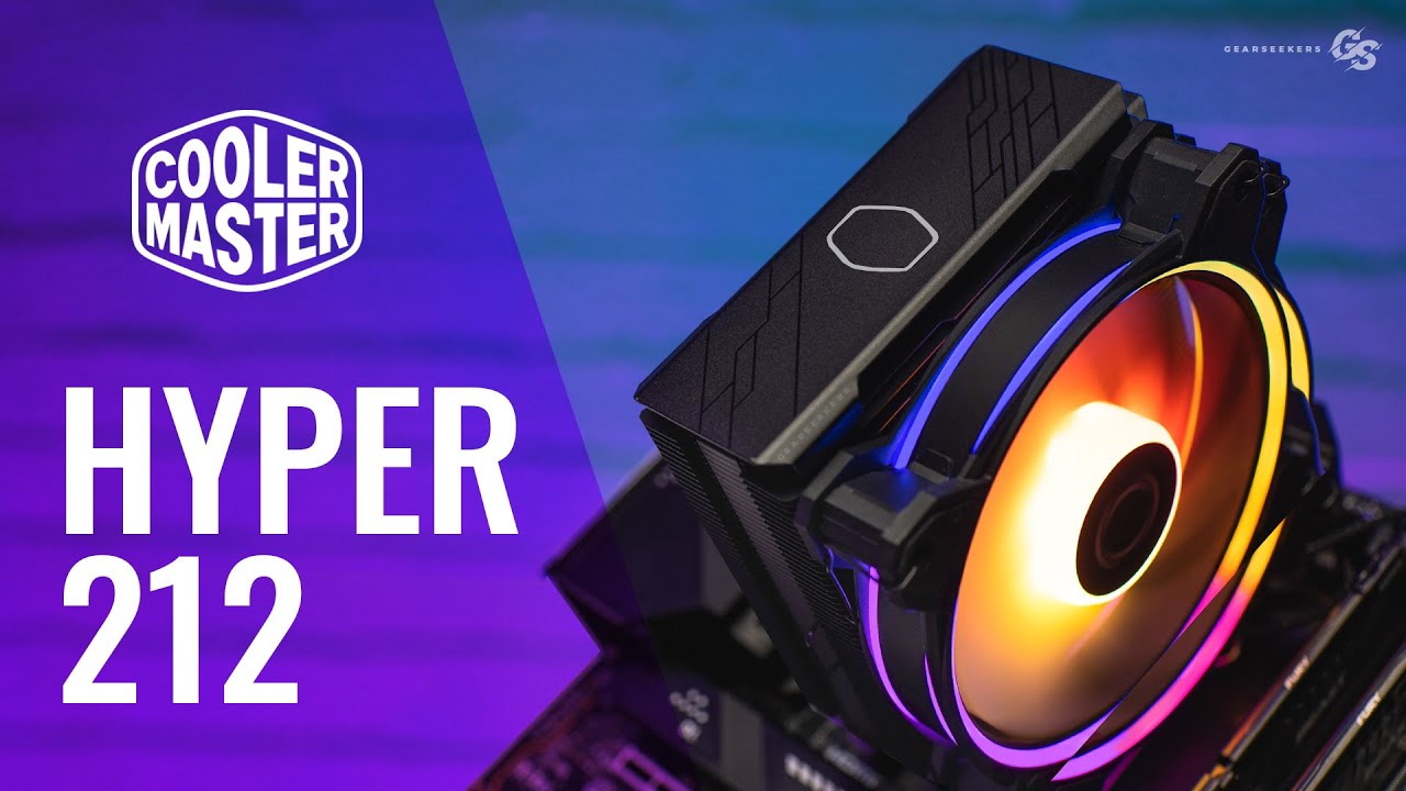 Cooler Master Hyper 212 Halo Black – Refroidisseur CPU ARGB 120 mm 1 Cooler Master Hyper 212 Halo Black – Refroidisseur CPU ARGB 120 mm